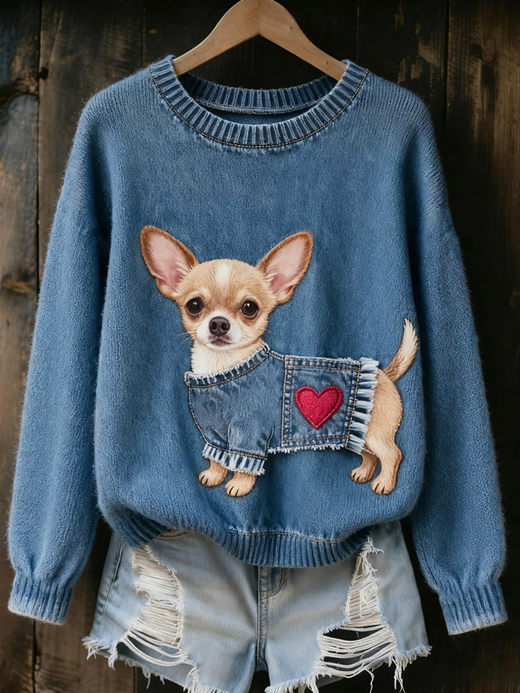 Classic Cropped Sweater