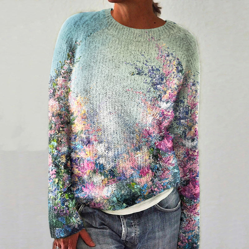 Relaxed Buttoned Sweater
