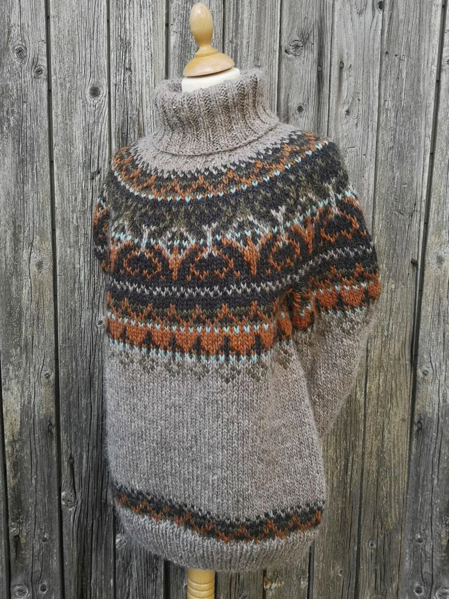 Textured Cropped Sweater
