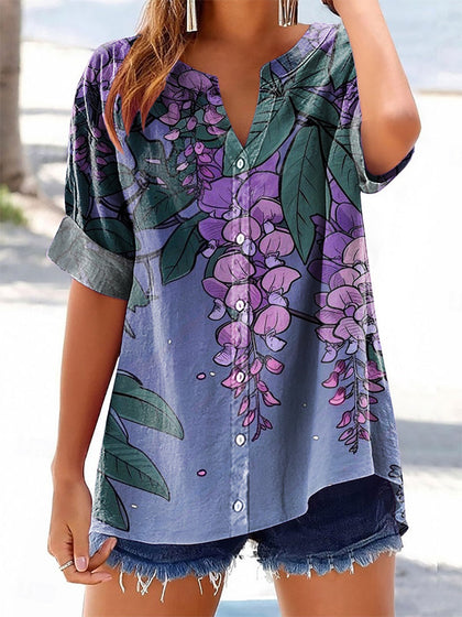 Casual Short-Sleeve Shirt
