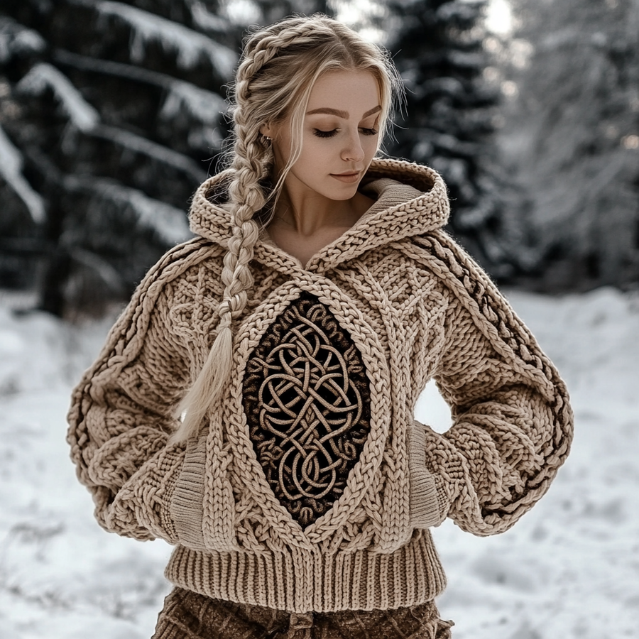 Textured Striped Sweater