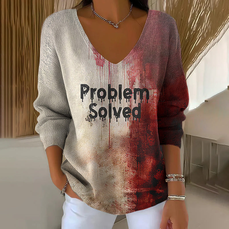 Everyday Buttoned Sweater