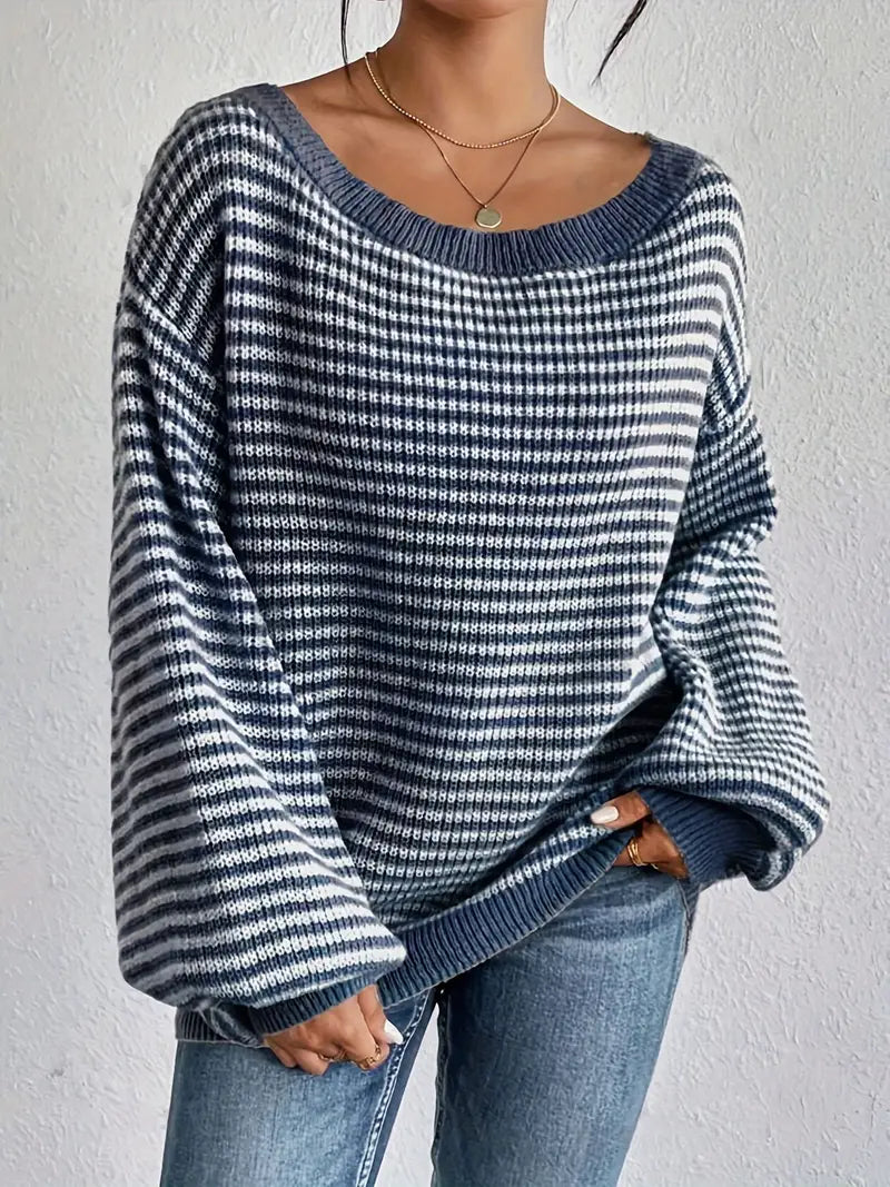 Textured Knit Sweater
