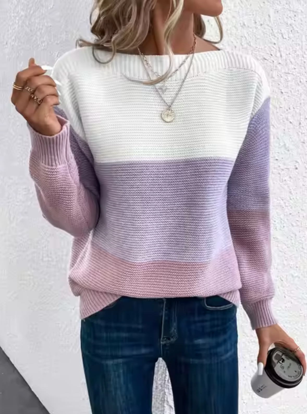Casual Buttoned Sweater