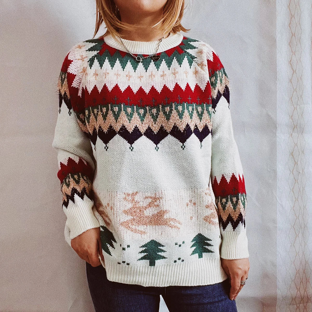 Easy Striped Sweater