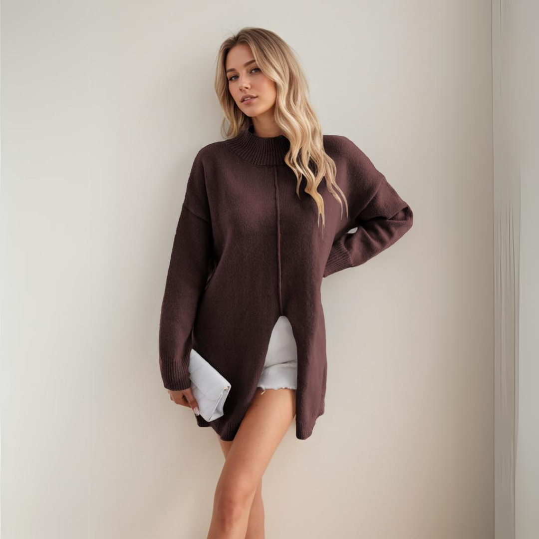 Casual Cropped Sweater