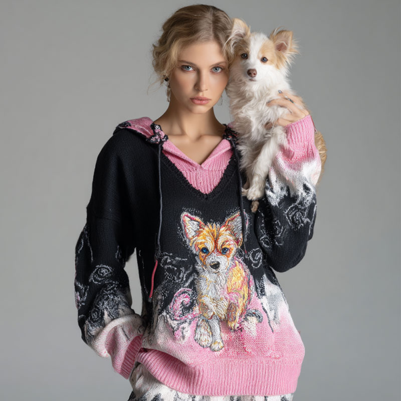 Warm V-Neck Sweater