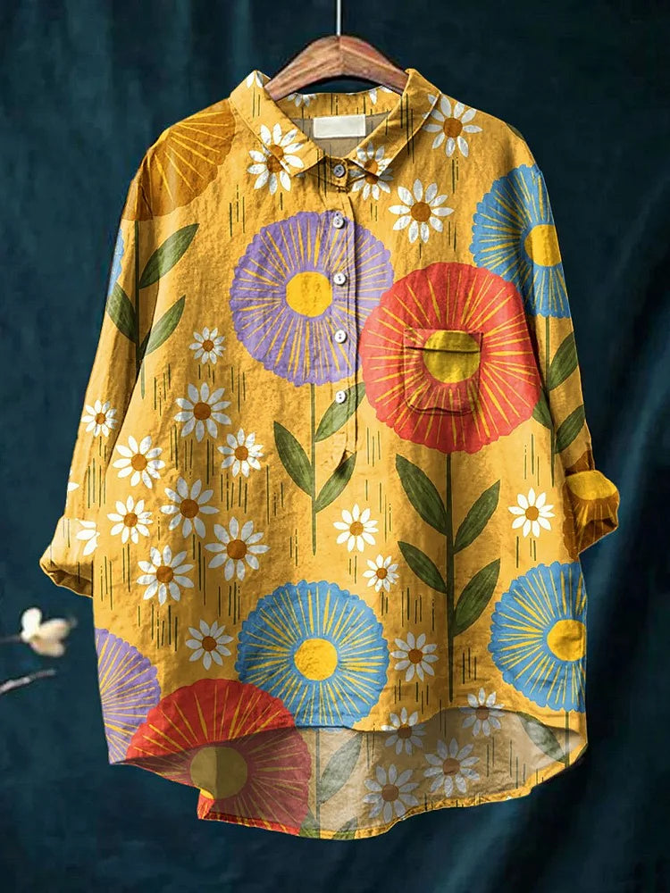 Relaxed Collared Shirt