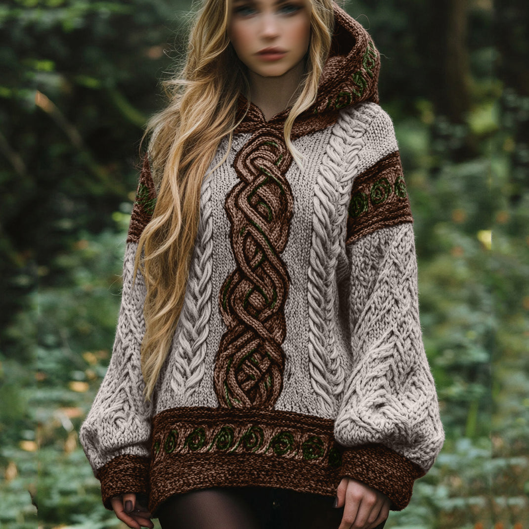 Textured Oversized Sweater