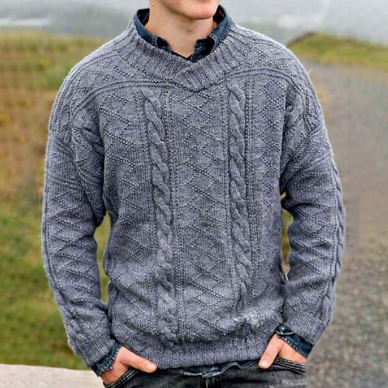 Classic Buttoned Sweater