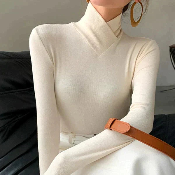 Textured V-Neck Sweater