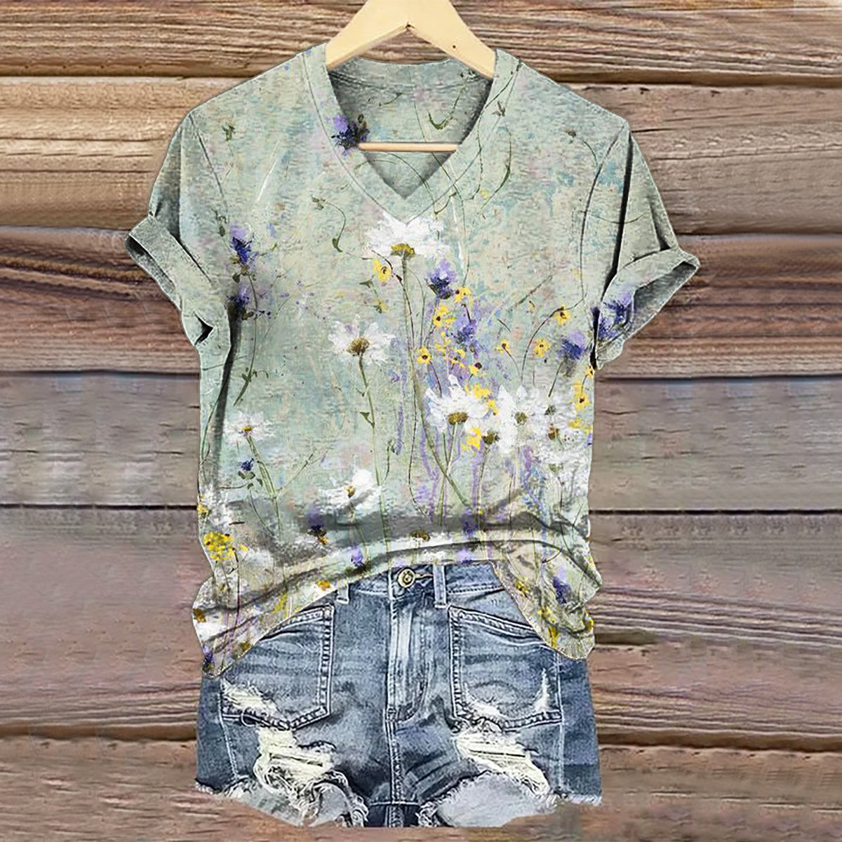 Relaxed Denim Shirt