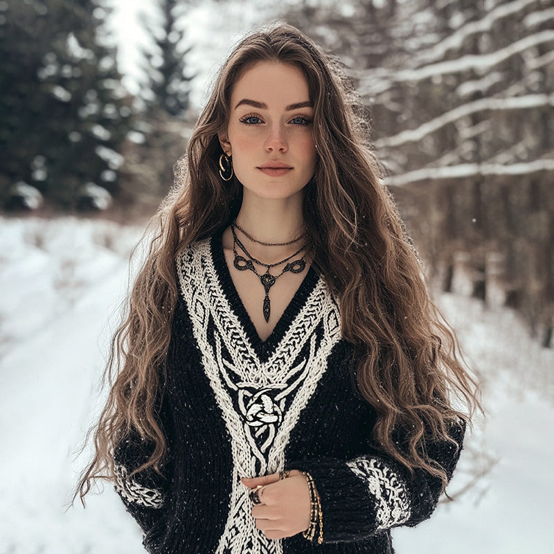 Casual Cable Sweater