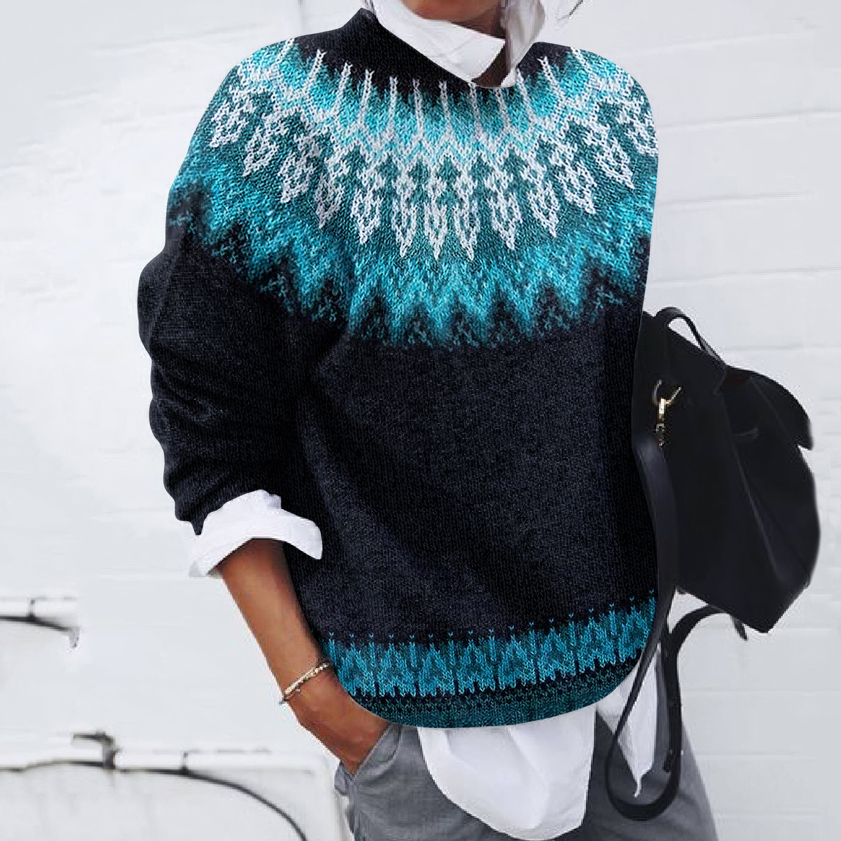 Warm Ribbed Sweater