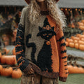 Relaxed Buttoned Sweater