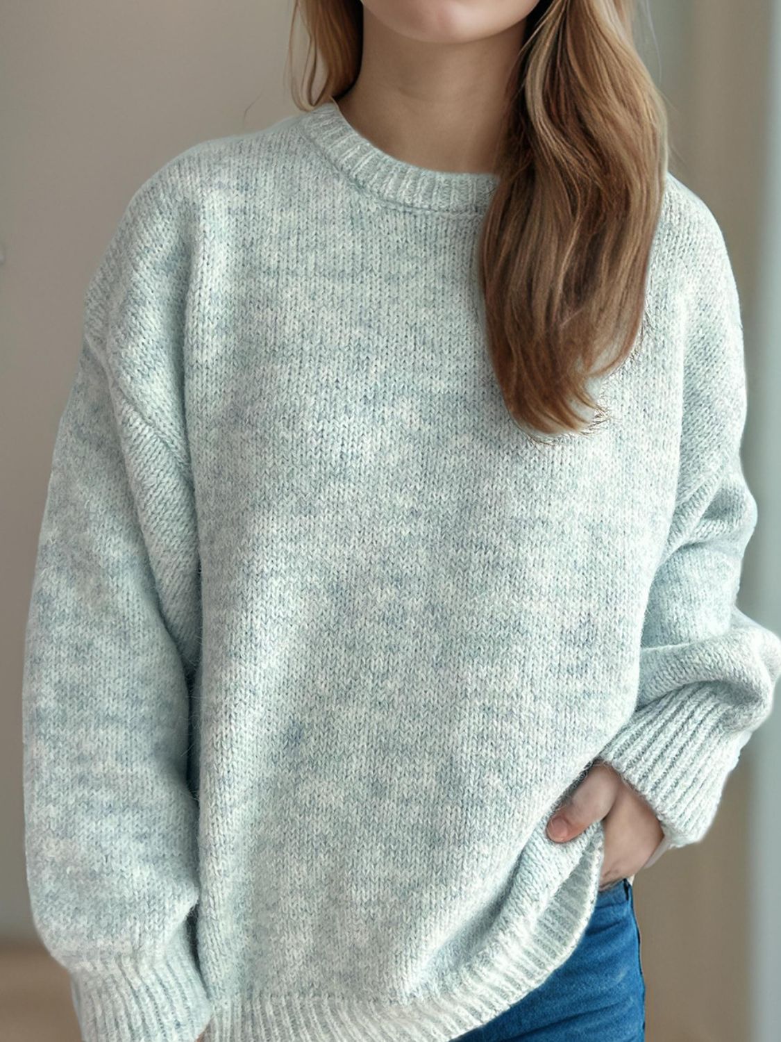 Warm V-Neck Sweater