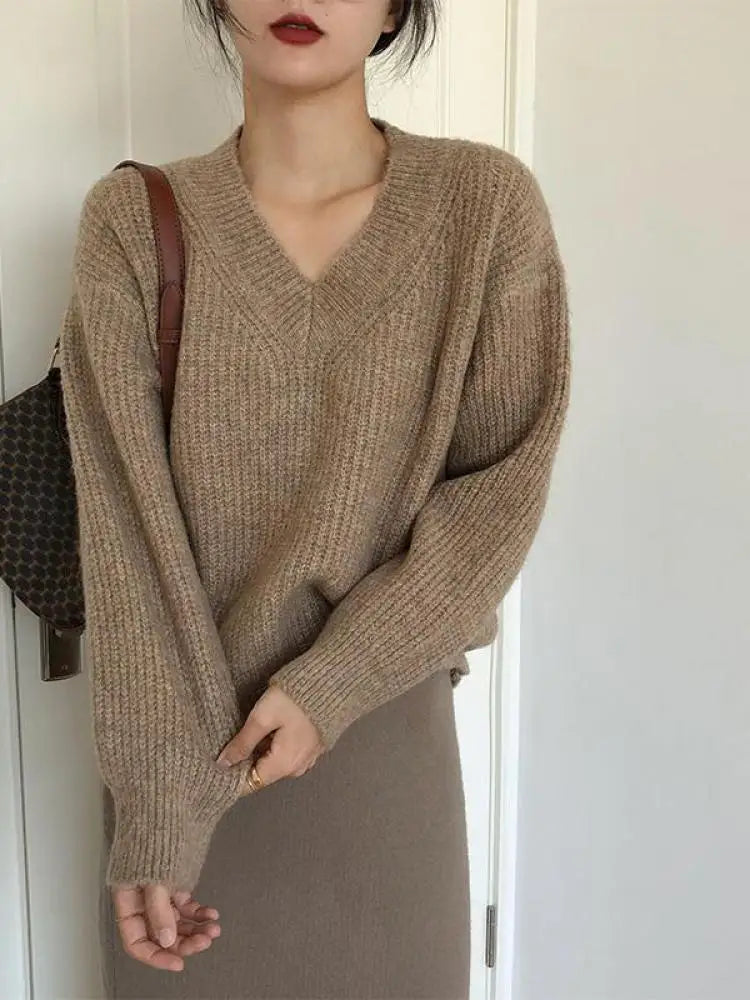 Classic V-Neck Sweater