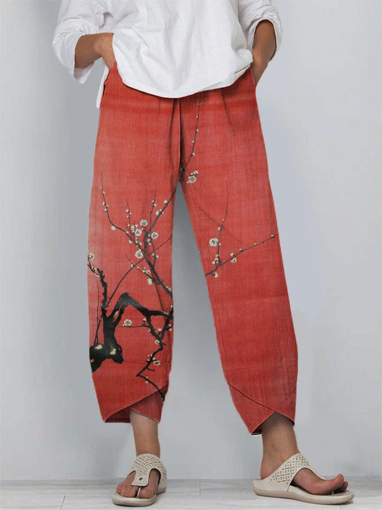 Natural High-Waist Pants