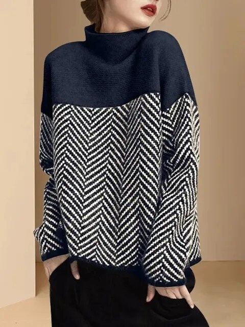 Textured Knit Sweater