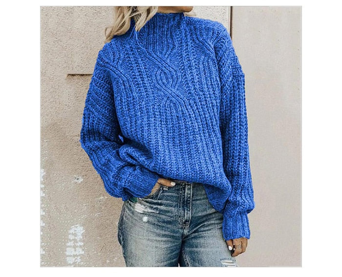 Relaxed V-Neck Sweater