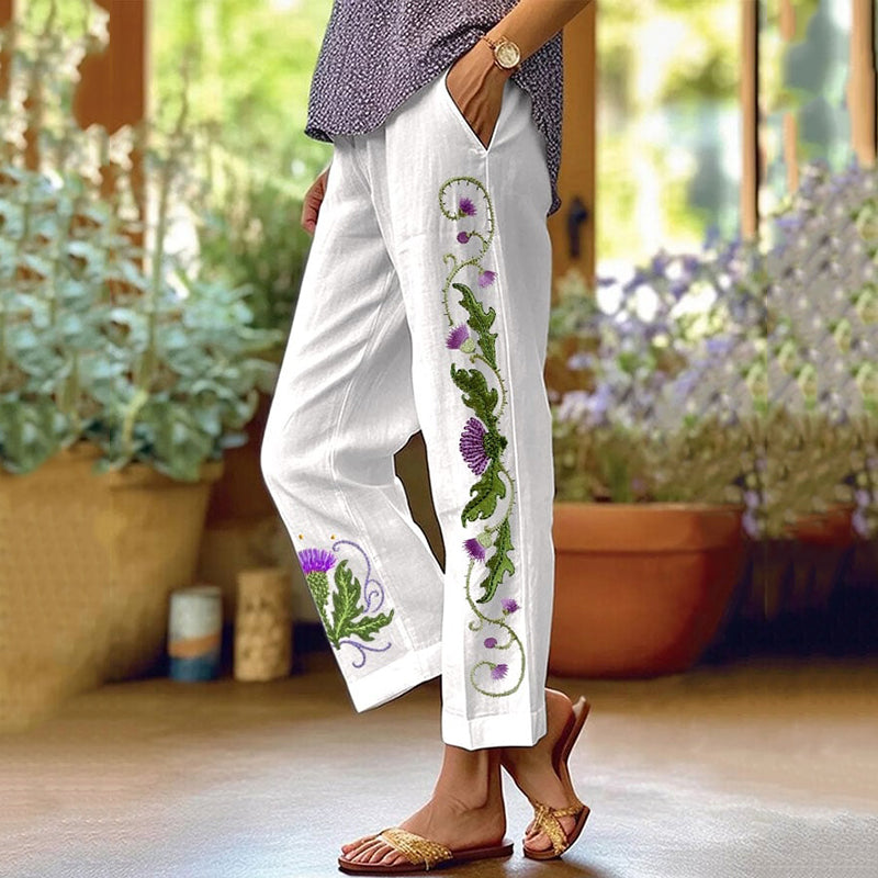 Comfy Belted Pants