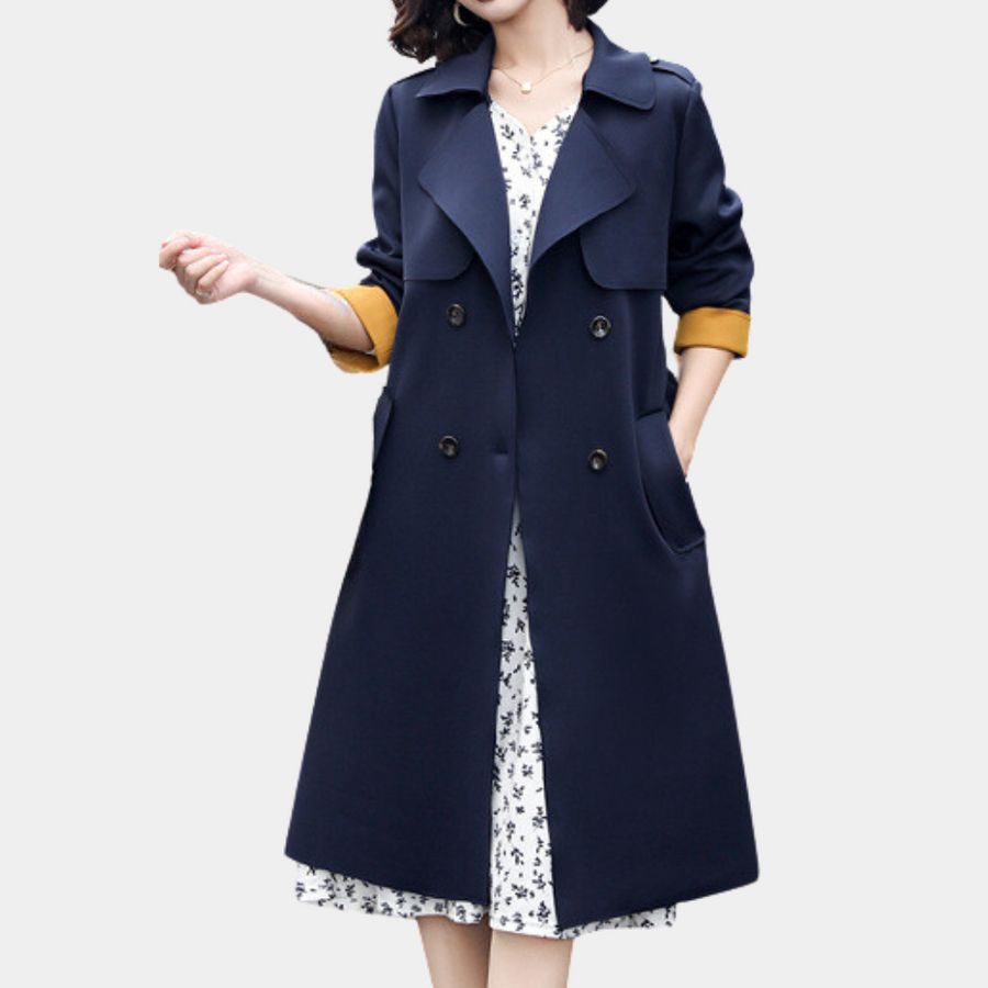 Everyday Double-Breasted Coat