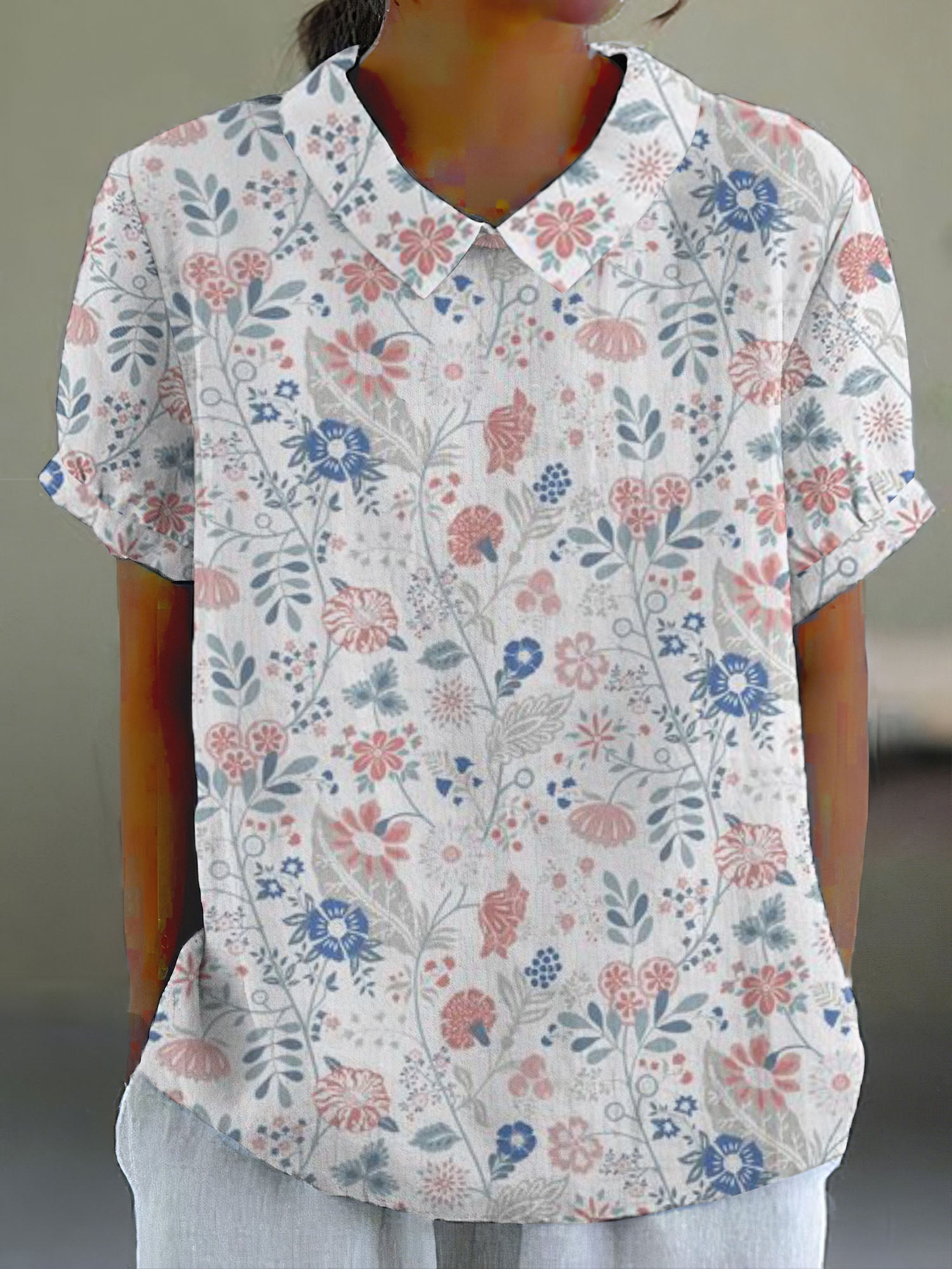 Simple Short-Sleeve Shirt
