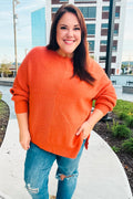 Relaxed V-Neck Sweater