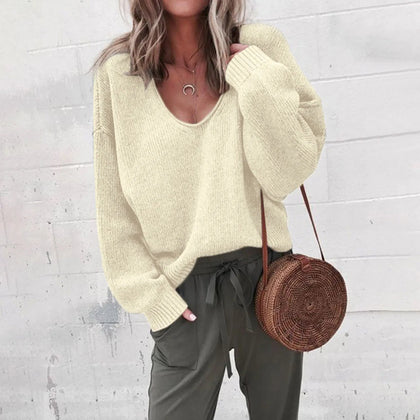Relaxed Ribbed Sweater