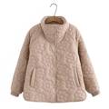 Layered Hooded Coat