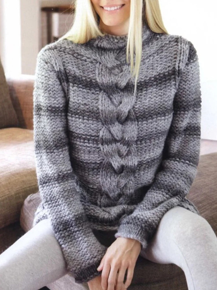 Relaxed Striped Sweater