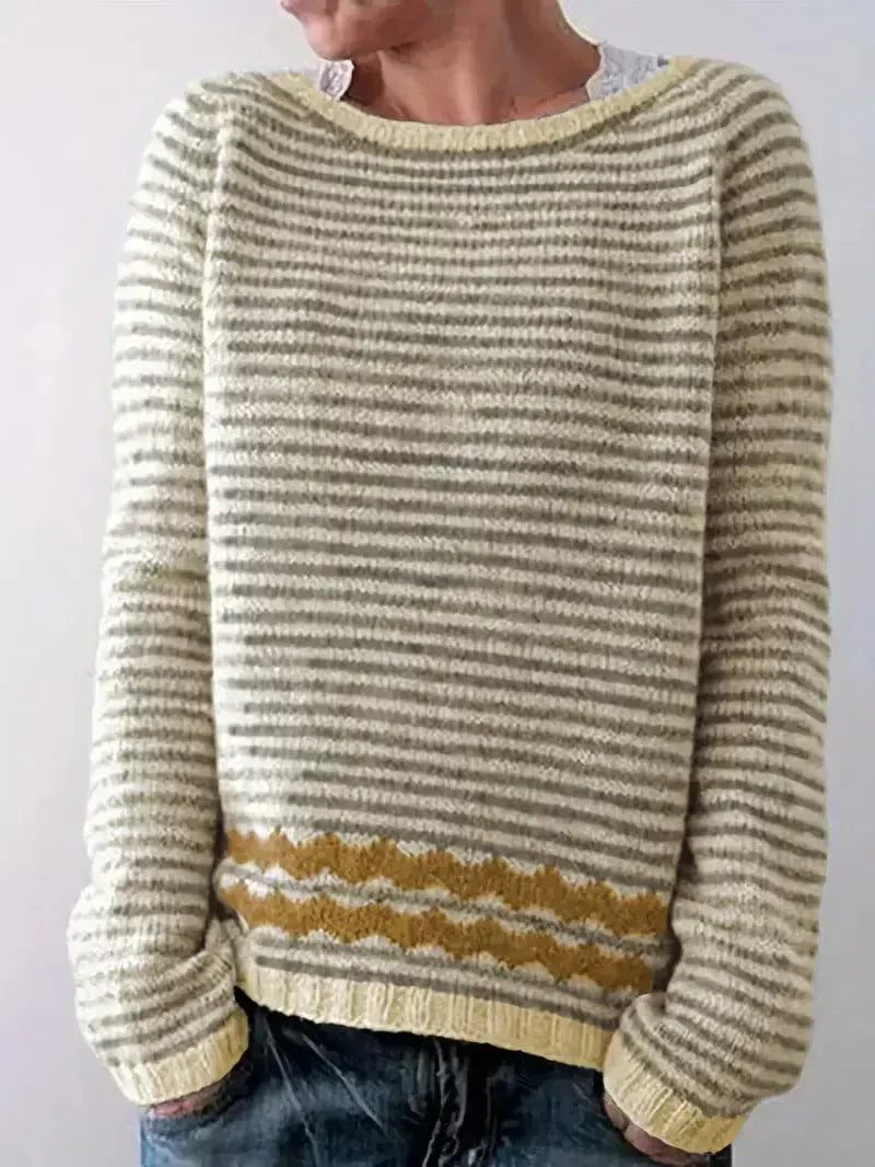 Textured Cropped Sweater