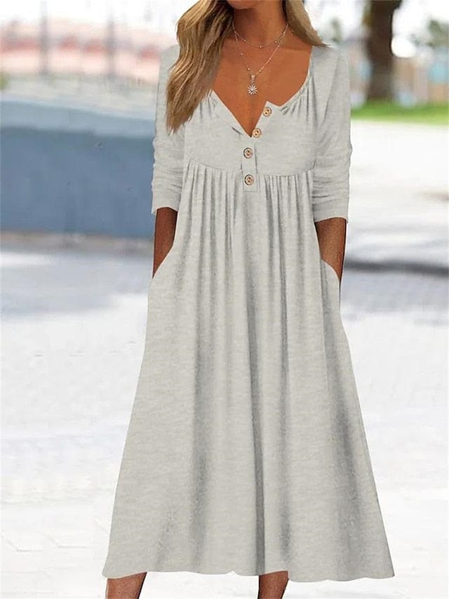 Sunset Short-Sleeve Dress