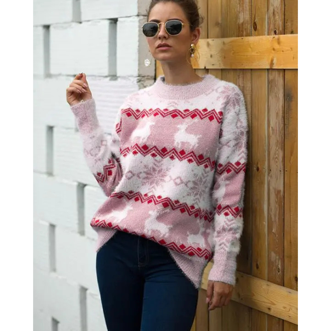 Casual Cropped Sweater