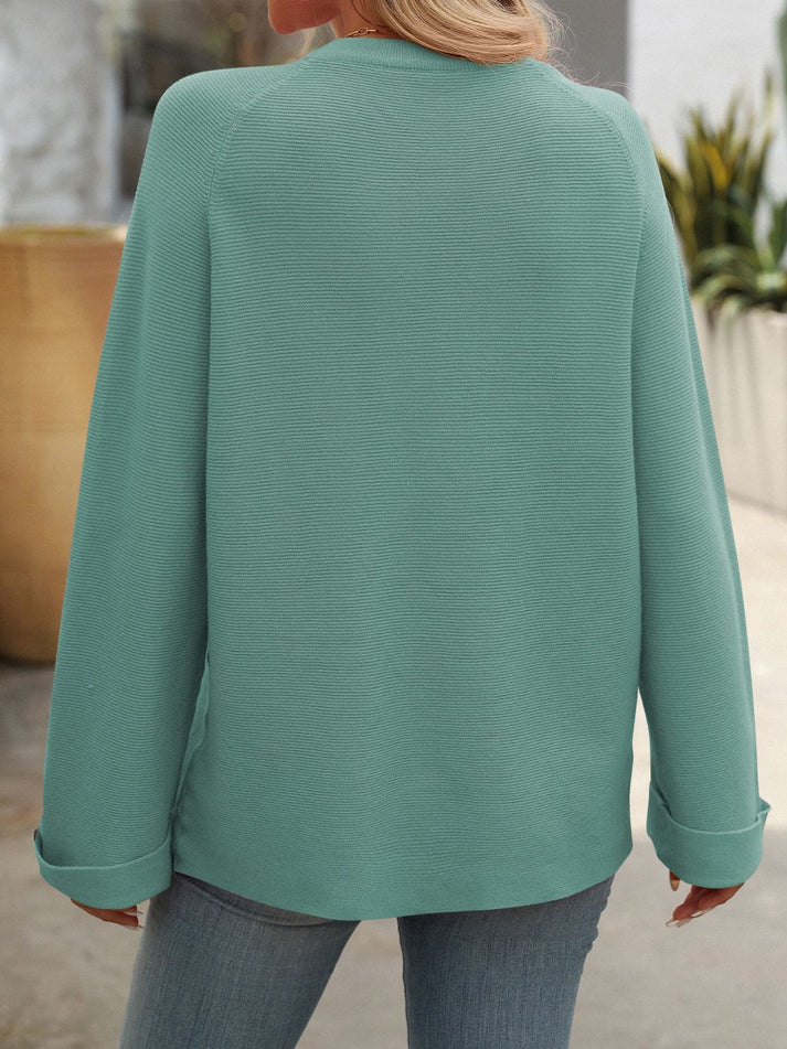 Everyday Buttoned Sweater