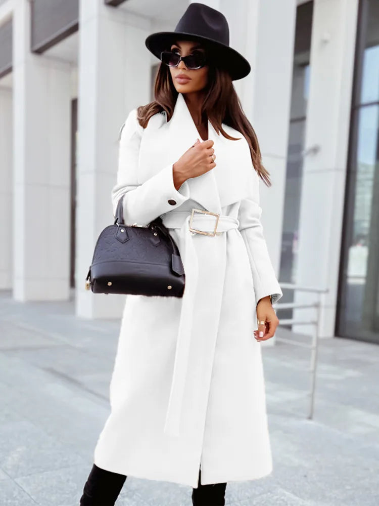 Layered Hooded Coat