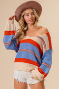 Casual Ribbed Sweater