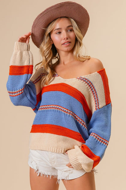 Casual Ribbed Sweater