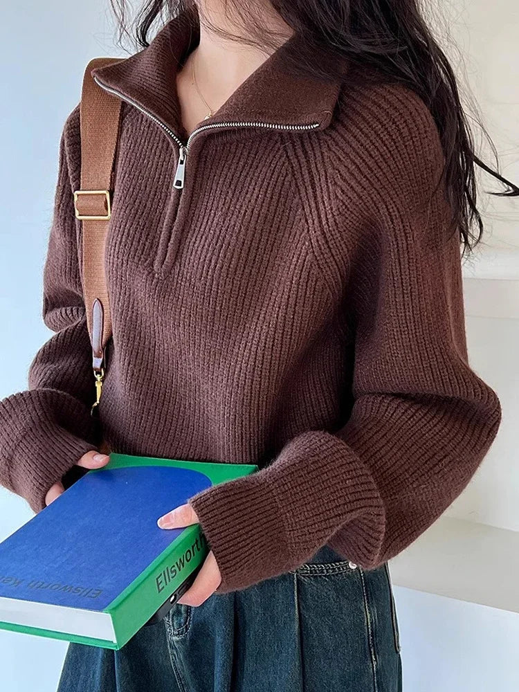 Warm Ribbed Sweater