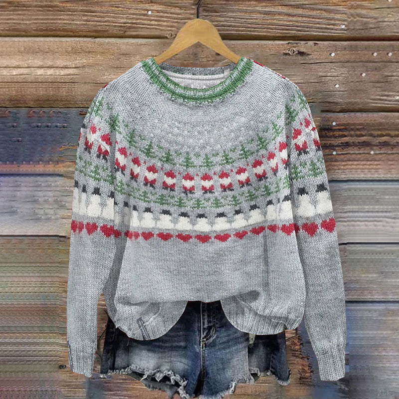 Relaxed Buttoned Sweater