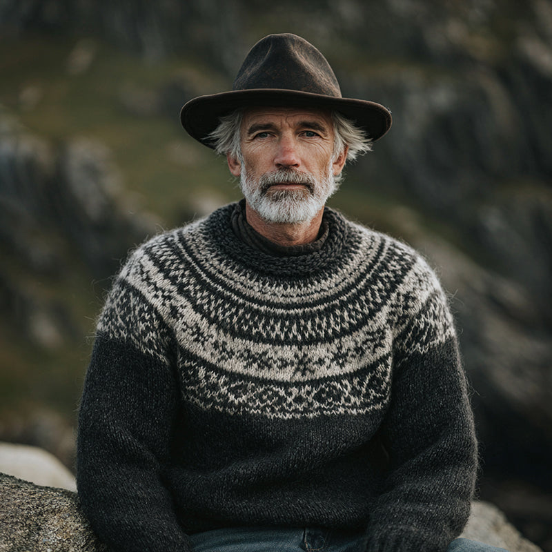 Classic Buttoned Sweater