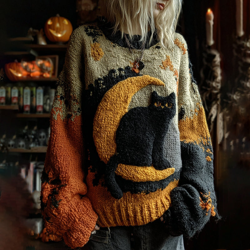 Relaxed Cropped Sweater