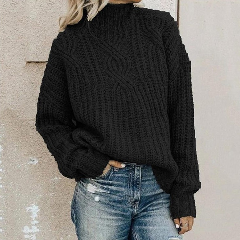 Relaxed V-Neck Sweater
