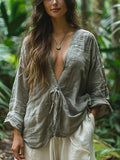 Relaxed Collared Shirt