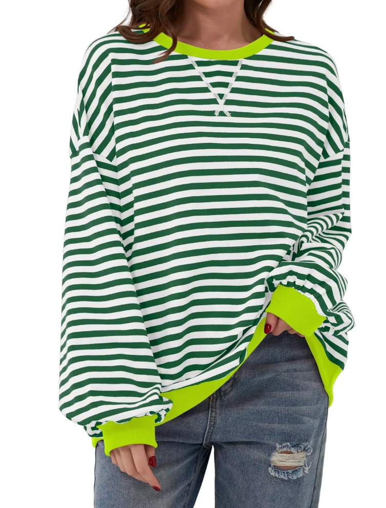 Casual Striped Sweater