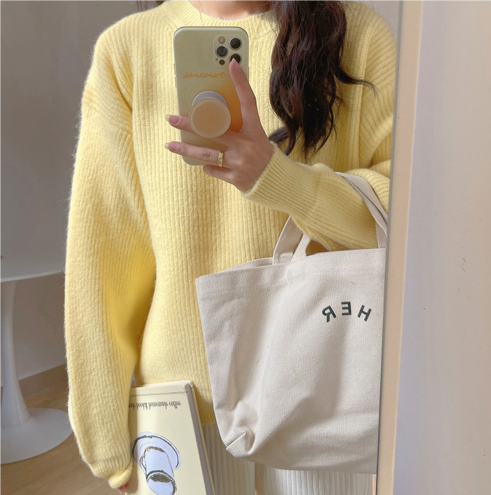 Everyday Cropped Sweater