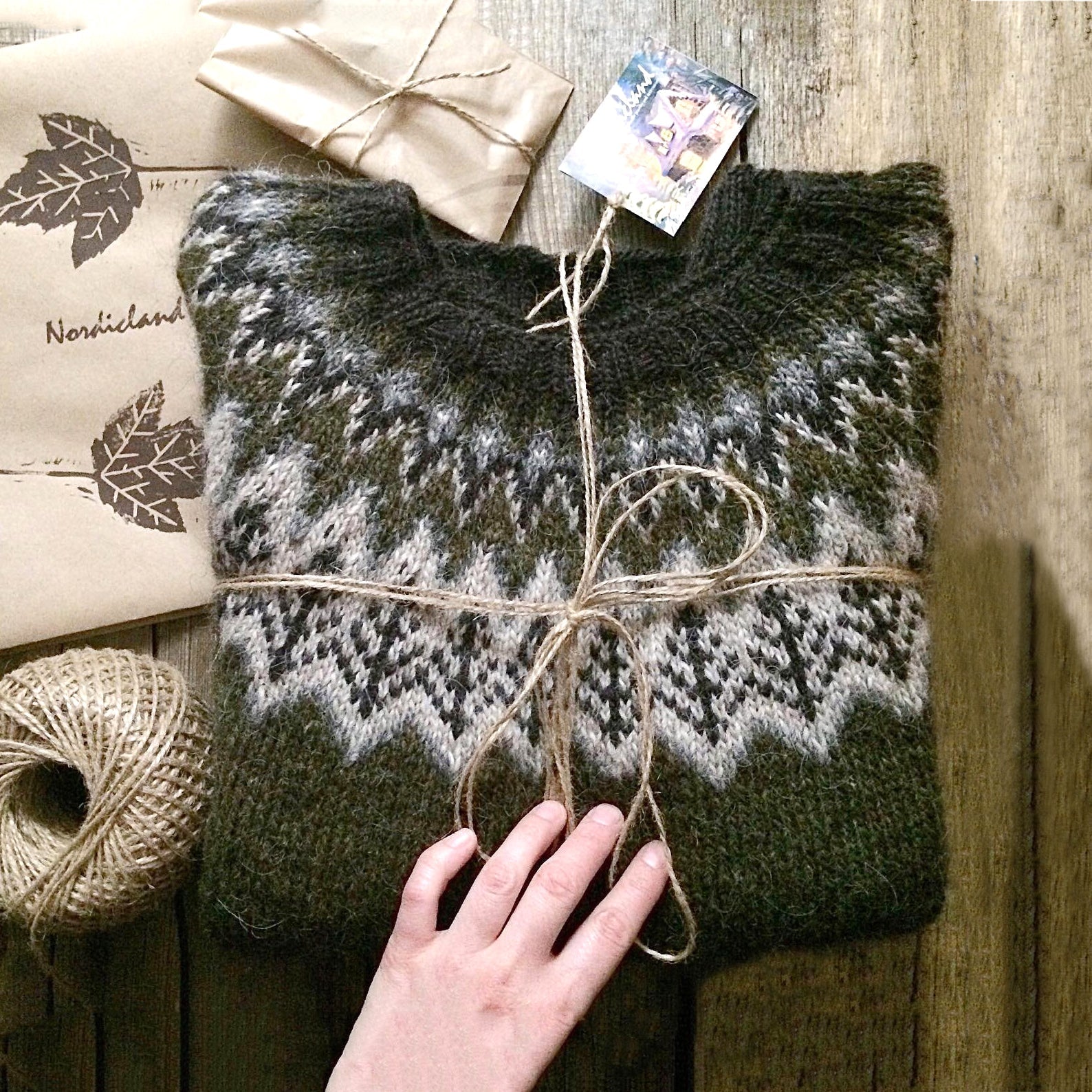 Warm Cable Sweater