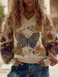 Textured Cable Sweater