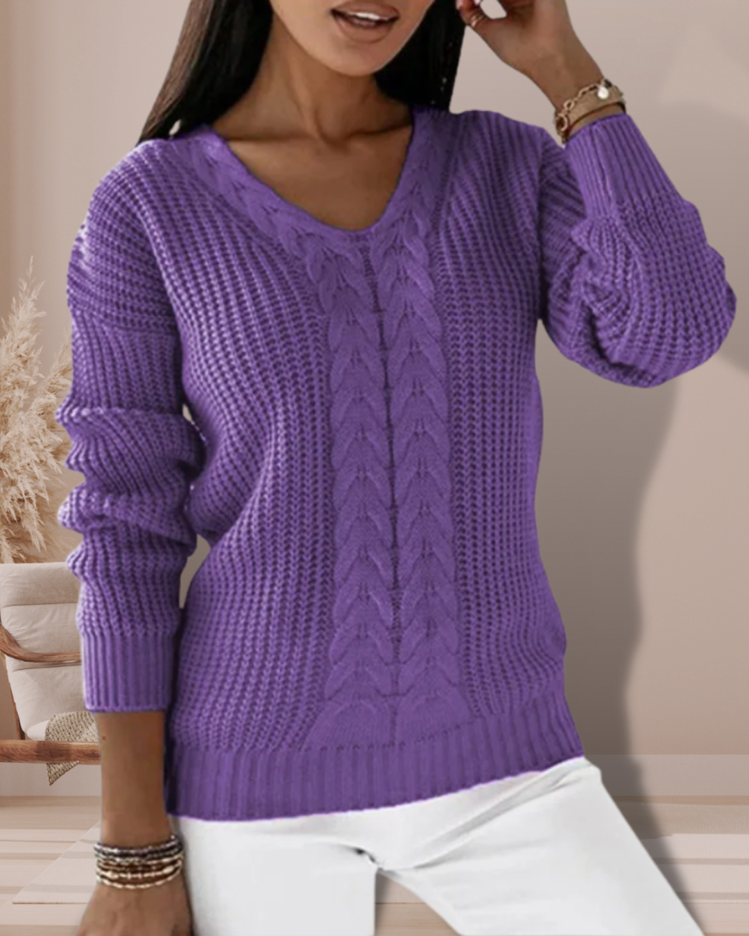 Relaxed Knit Sweater