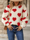 Textured V-Neck Sweater